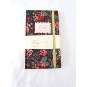 Rifle Paper Co. 2026 Gracie 12-Month Hardcover Pocket Planner